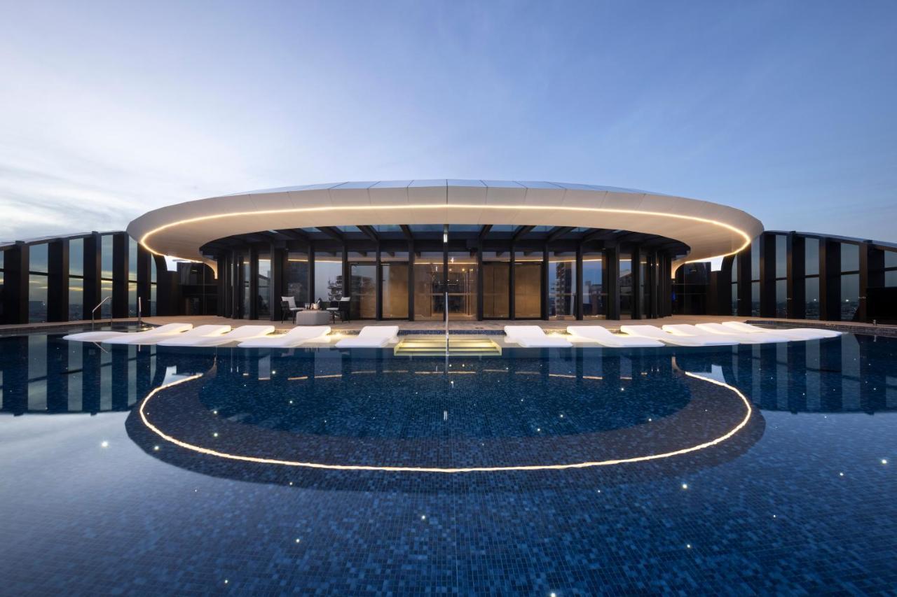 멜버른 메리어트 호텔 독랜스 멜번 외부 사진 The Sky Pool at One Blackfriars