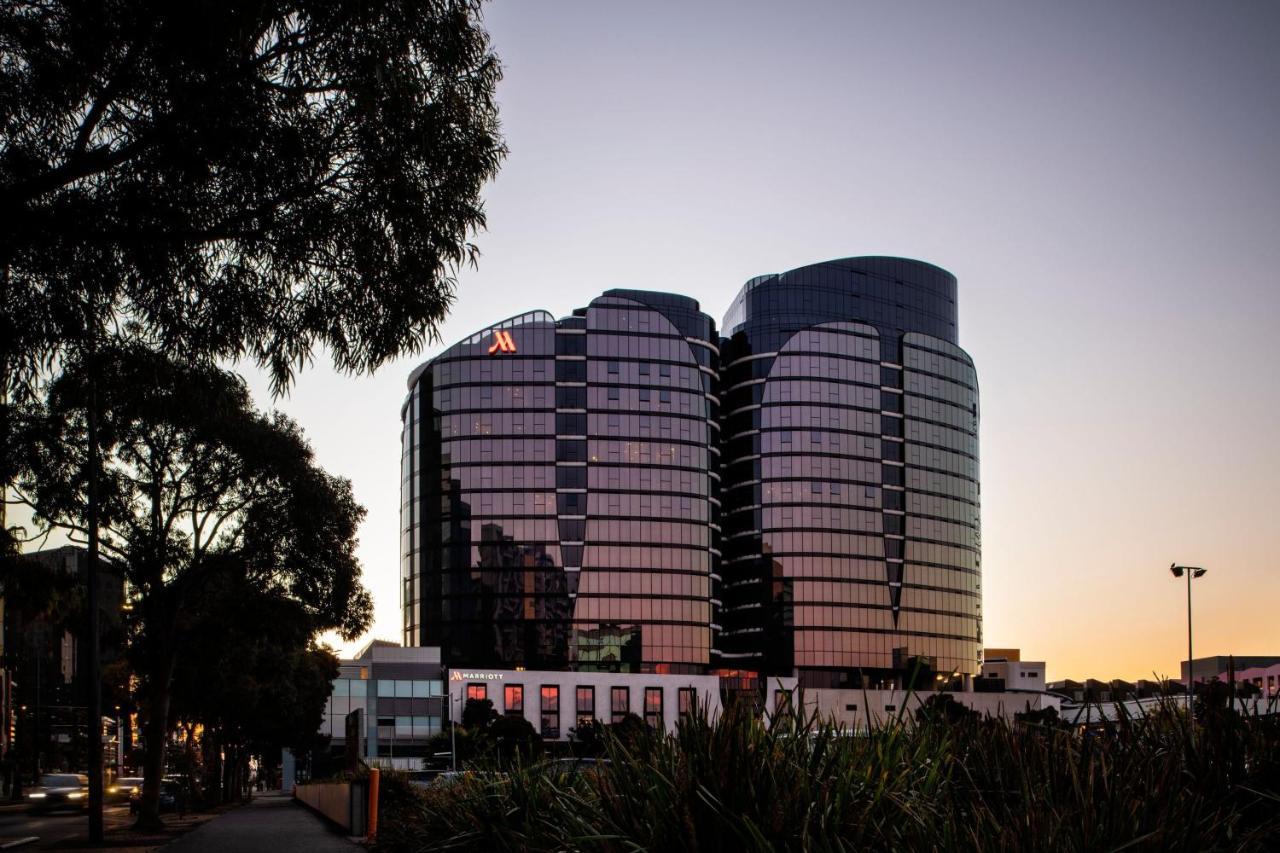 멜버른 메리어트 호텔 독랜스 멜번 외부 사진 The Marriott Melbourne Docklands