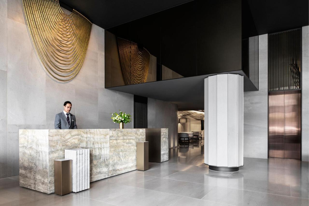 멜버른 메리어트 호텔 독랜스 멜번 외부 사진 The lobby of the hotel